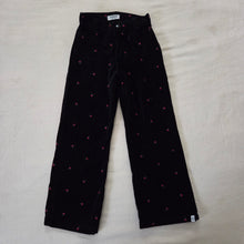 Load image into Gallery viewer, Y2K Oshkosh Velvet Floral Embroidered Pants kids 6
