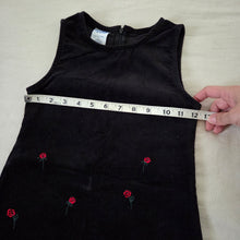 Load image into Gallery viewer, Vintage Oshkosh Velvet Rose Dress 5t
