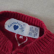 Load image into Gallery viewer, Vintage Hartstrings Christmas Cardigan 18-24 months
