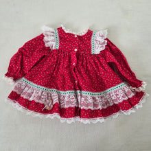 Load image into Gallery viewer, Vintage Bryan Christmas Short Dress/Top 9 months
