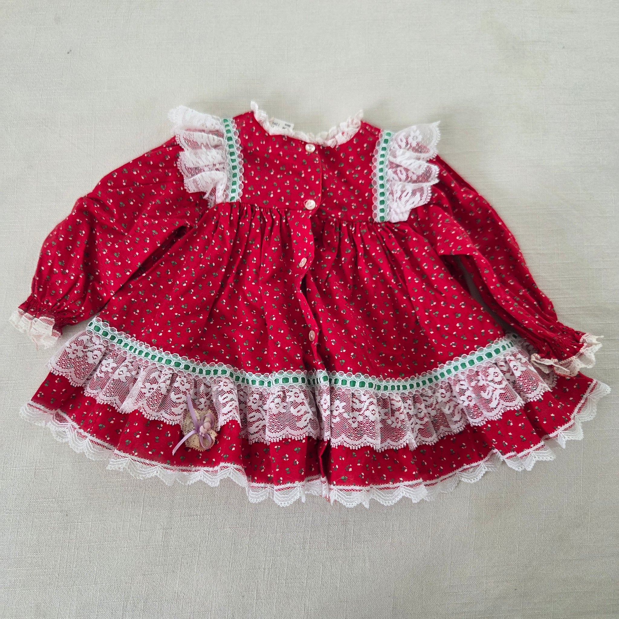 christmas mini dress Sweet Wink | Pink Candy Cane Dress main image 1