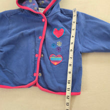 Load image into Gallery viewer, Vintage Gymboree Heart Hooded Sweater 12-18 months
