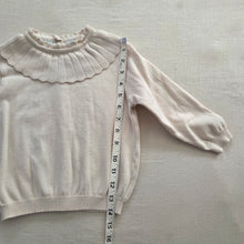 Load image into Gallery viewer, Vintage Cream Knit Sweater 3t
