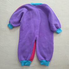 Load image into Gallery viewer, Vintage Color Block Bunny Bodysuit 18 months
