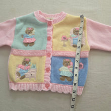 Load image into Gallery viewer, Vintage Bears on Phone Knit Sweater 12 months

