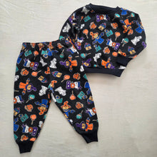 Load image into Gallery viewer, Vintage 2-Piece Halloween Sweats Set 24 months
