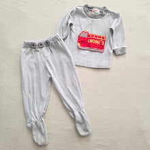 Load image into Gallery viewer, Vintage Healthtex Fire Truck Pajamas Set 6-9 months
