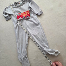Load image into Gallery viewer, Vintage Healthtex Fire Truck Pajamas Set 6-9 months
