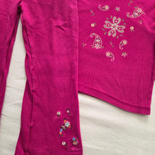 Load image into Gallery viewer, Vintage Oshkosh Paisley Flower Matching Set 5t
