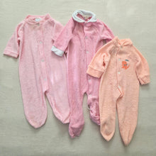 Load image into Gallery viewer, Vintage Terrycloth PJs Bundle 3 months
