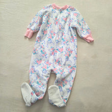 Load image into Gallery viewer, Vintage Floral Bouquet Footed PJs 2t
