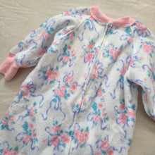 Load image into Gallery viewer, Vintage Floral Bouquet Footed PJs 2t
