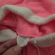 Load image into Gallery viewer, Vintage 60s Pink Bunny Soft Pajamas 9 months
