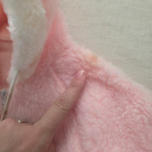 Load image into Gallery viewer, Vintage Fuzzy Pink PJs 3-6 months
