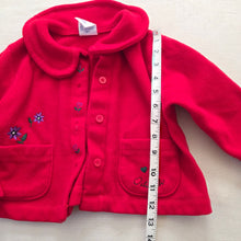 Load image into Gallery viewer, Vintage Oshkosh Red Floral Sweater 3t
