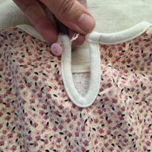 Load image into Gallery viewer, Vintage Pink Floral Bodysuit 18 months *flaw
