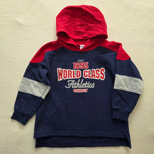 Load image into Gallery viewer, Vintage Oshkosh Athletics Hooded Long Sleeve kids 7
