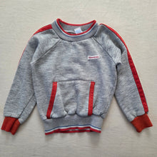 Load image into Gallery viewer, Vintage Healthtex Gray/Red Crewneck 18-24 months
