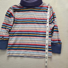Load image into Gallery viewer, Vintage Healthtex Colorful Striped Turtleneck 2t/3t
