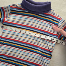 Load image into Gallery viewer, Vintage Healthtex Colorful Striped Turtleneck 2t/3t
