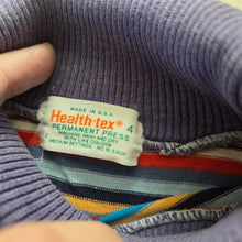 Load image into Gallery viewer, Vintage Healthtex Colorful Striped Turtleneck 2t/3t
