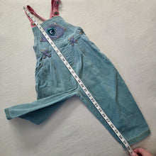 Load image into Gallery viewer, Vintage Denim Color Block Overalls 3t
