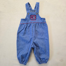 Load image into Gallery viewer, Vintage Healthtex "Sweetheart Blues" Denim Overalls 12 months
