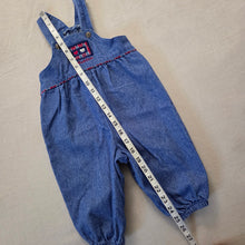 Load image into Gallery viewer, Vintage Healthtex "Sweetheart Blues" Denim Overalls 12 months
