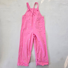 Load image into Gallery viewer, Vintage Gymboree Flower Embroidered Overalls 3t/4t
