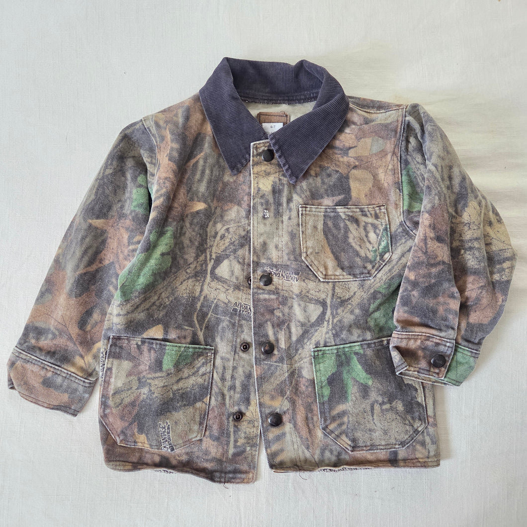 Vintage Hunter Camo Chore Jacket 4t/5t *flaw