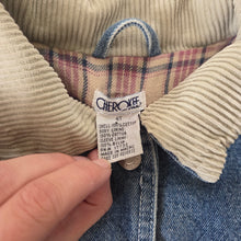Load image into Gallery viewer, Vintage Flannel-Lined Jean Jacket 4t

