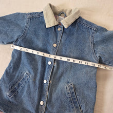 Load image into Gallery viewer, Vintage Flannel-Lined Jean Jacket 4t
