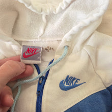 Load image into Gallery viewer, Vintage Nike Color Block Zip-up Hoodie 6-9 months
