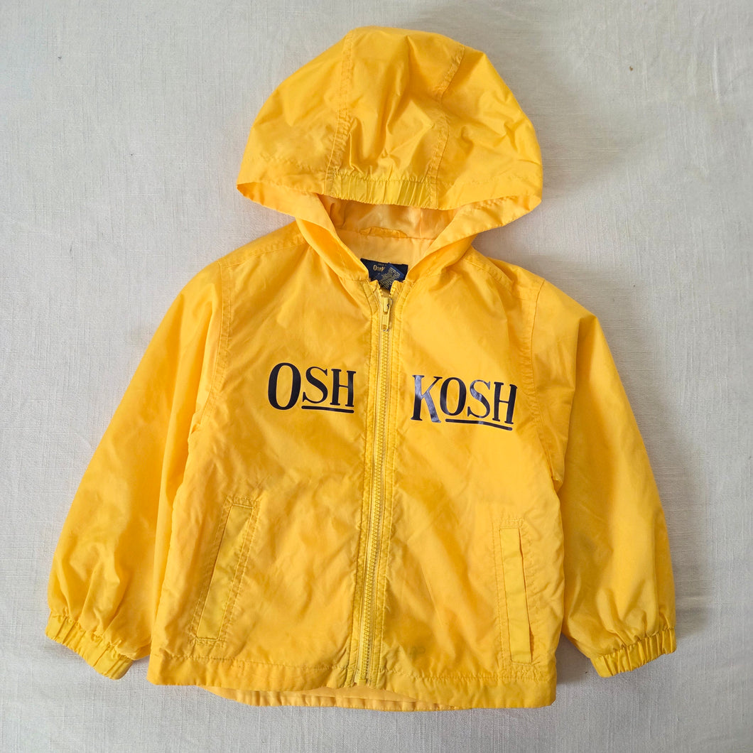 Vintage Oshkosh Yellow Wind Resistant Jacket 5t