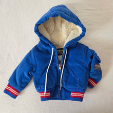 Load image into Gallery viewer, Vintage Oshkosh Sherpa Hooded Coat 3-6 months
