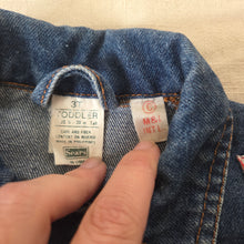 Load image into Gallery viewer, Vintage Sears Patch Jean Jacket 2t

