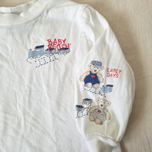 Load image into Gallery viewer, Vintage Oshkosh Train Bear Long Sleeve 24 months
