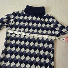 Load image into Gallery viewer, Vintage Donmoor Diamond Turtleneck 3t/4t
