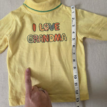 Load image into Gallery viewer, Vintage "I Love Grandma" Turtleneck 2t/3t
