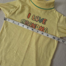 Load image into Gallery viewer, Vintage "I Love Grandma" Turtleneck 2t/3t
