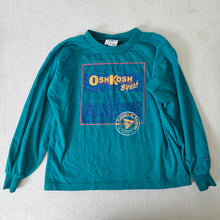 Load image into Gallery viewer, Vintage Oshkosh Teal Long Sleeve kids 7
