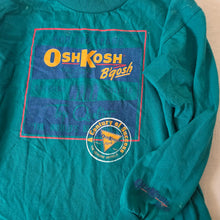 Load image into Gallery viewer, Vintage Oshkosh Teal Long Sleeve kids 7
