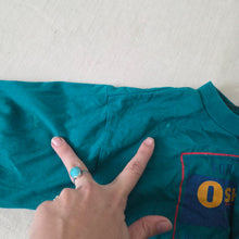 Load image into Gallery viewer, Vintage Oshkosh Teal Long Sleeve kids 7
