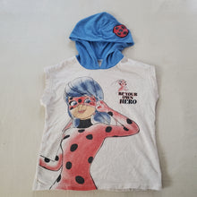 Load image into Gallery viewer, Miraculous Ladybug Hooded Shirt Kids 6
