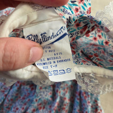 Load image into Gallery viewer, Vintage Polly Flinders Smocked Floral Dress 18-24 months

