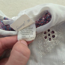 Load image into Gallery viewer, Vintage Purple Floral Long Sleeve Dress 2t/3t
