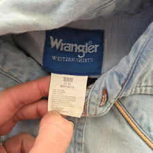 Load image into Gallery viewer, Vintage Wrangler Denim Buttondown kids 7/8
