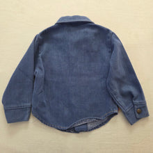 Load image into Gallery viewer, Vintage 70s Native American Denim Buttondown 2t
