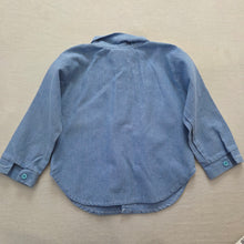 Load image into Gallery viewer, Vintage Comic Buttondown Long Sleeve 24 months
