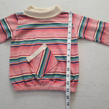 Load image into Gallery viewer, Vintage Healthtex Rainbow Striped Turtleneck 3t
